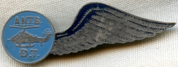 BEING RESEARCHED- Vietnam War RVN Helicopter Wing Training? Cadet? RVN Army? -NOT FOR SALE til IDed