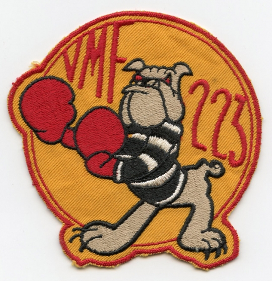 STICKER USMC VMF 155 Ready Teddy   ooo   USMC Lisc No 20187 