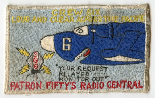 1960s USN VP-50 (Patrol Squadron 50) Crew Six Asian-Made Novelty Patch