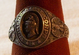WWII Women's Army Corps (WAC) Sterling Ring
