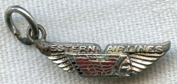 1940's Western Airlines 5 Years of Service Pin Converted to Charm