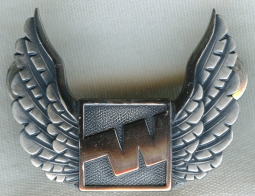 Late 1970's Western Airlines Pilot Hat Badge