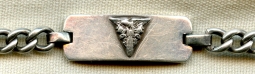 Rare, WWII West Point (USMA) 1942 Class ID Bracelet with Sweetheart Engraving