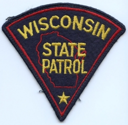 1960's Wisconsin State Patrol Uniform Shoulder Patch