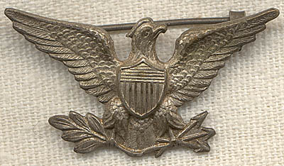 WWI Colonel's "War Eagle" Rank Insignia
