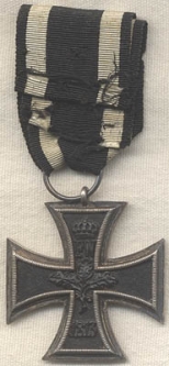 WWI Iron Cross 2nd Class Maker Mark LW