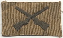 World War I (Possibly Earlier) USMC Double-Rifle Patch
