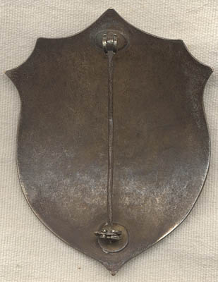 WWI Era US Naval Academy (USNA) "Yard" Police Badge Annapolis