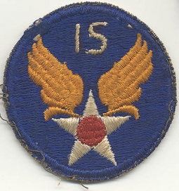 WWII 15th AF Local Modified Italian Made Patch