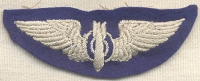 WWII English Made USAAF Combat Bombardier Wing <p> NO LONGER AVAILABLE