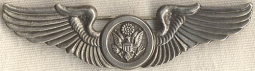 Scarce WWII AAF Crew Wing by Beverly Craft