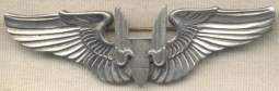 Rare WWII USAAF "Targetless" Two-Piece Gunner Wing