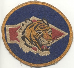 Very Rare WWII CBI-Made Bengal Air Depot Jacket Patch