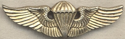 WWII OSS Chinese Paratrooper Wing Jeweler Made