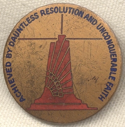 WWII Civil ATC Collar Insignia of Basil Dixwell
