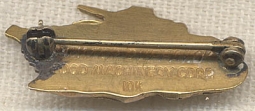 WWII Food Machinery Corp "Water Buffalo" Amphibious Tank Pin in 10K Gold