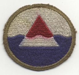 WW II English Made Iceland Base Command Shoulder Patch
