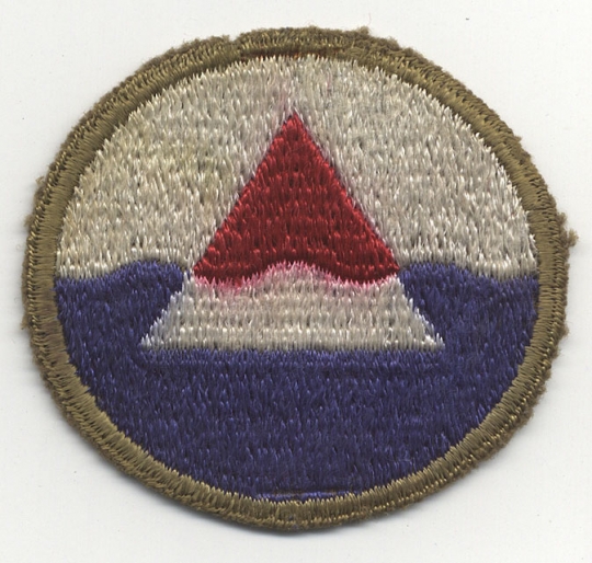 WW II English Made Iceland Base Command Shoulder Patch