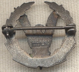 Sterling WWII Merchant Marine Award Pin