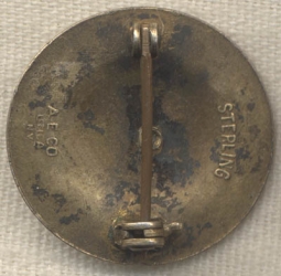 Sterling WWII Merchant Marine Officer Insignia