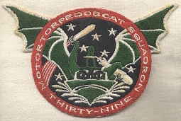 RARE WWII USN PT-Ron 39 Jacket Patch
