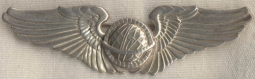 WWII USAAF Navigator Wing by Gemsco in Sterling