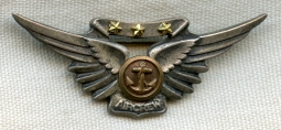 Beautiful Sterling WWII US Navy Air Crew Wing by Meyer