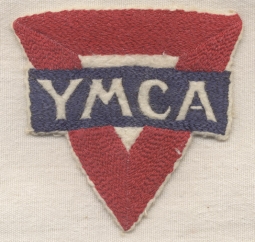 World War I Era Youth Mens Christian Association (YMCA) Patch