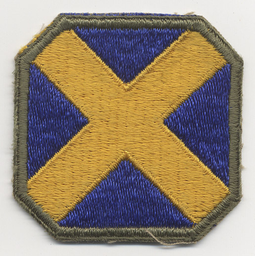 WWII US Army 14th Infantry "Ghost" Division Shoulder Patch