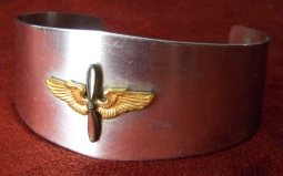 WWII US Army Air Forces Bracelet in Stainless Steel