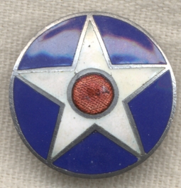 Sterling Silver WWII Air Corps Headquarters DI Pin