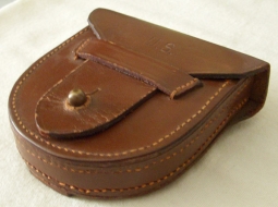 WWII US Army Artillery Elevator Finder with Leather Pouch