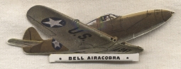 WWII Bell Airacobra Factory Badge