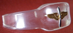 WII US Army Air Corps (AAC) Bracelet Made From Aircraft Plexiglass NO LONGER AVAILABLE