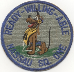 WWII CAP Nassau County Long Island, New York Squadron One Patch
