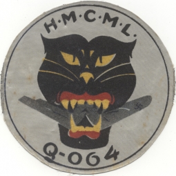 WWII HM Canadian Mine Layer Q-064 Patch