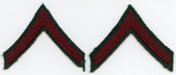 WWII Massachusetts State Guard Private Stripes