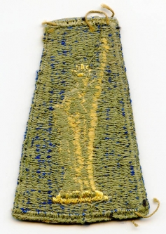 WWII Green Back Patch for US Army 77th Division (aka "Statue of Liberty")