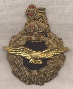 WWII Royal Air Force (RAF) General Officer Cap Badge