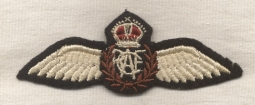 WWII Royal Canadian Air Force (RCAF) Pilot Wing