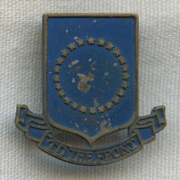 WWII Theatre-Made US Army 406th Infantry Regiment DI