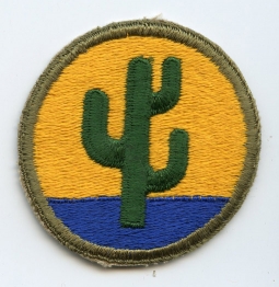 WWII US Army 103rd Division (Cactus Division) Shoulder Patch