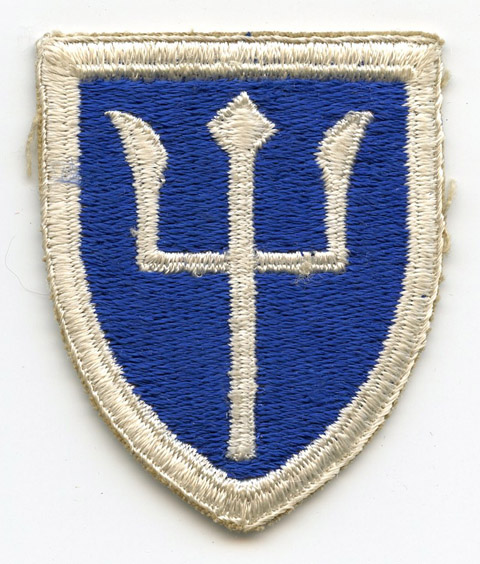 WWII United States Army 97th Division (Trident) Shoulder Patch