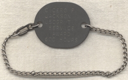 WWII US Coast Guard Reserve Service Award Bracelet