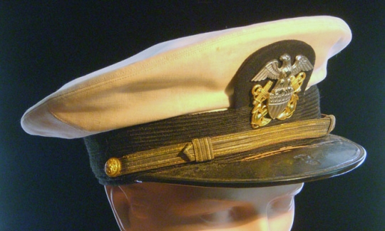WWII US Naval Officer Cap <p> NO LONGER AVAILABLE: Flying Tiger