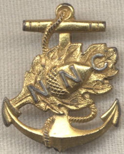 Sterling WWII US Navy Nurse Corps Badge by H&H