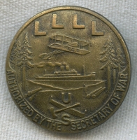 WWI Loyal Legion of Loggers and Lumbermen or "Four L" (LLLL) Badge