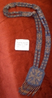 WWI Necklace Made by Wounded Soldiers with Original Note from Estate of Philip Horton Smith