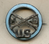 WWI US Army Machine Gun Battalion Sweetheart Pin