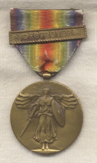 WWI US Navy Victory Medal with Destroyer Bar